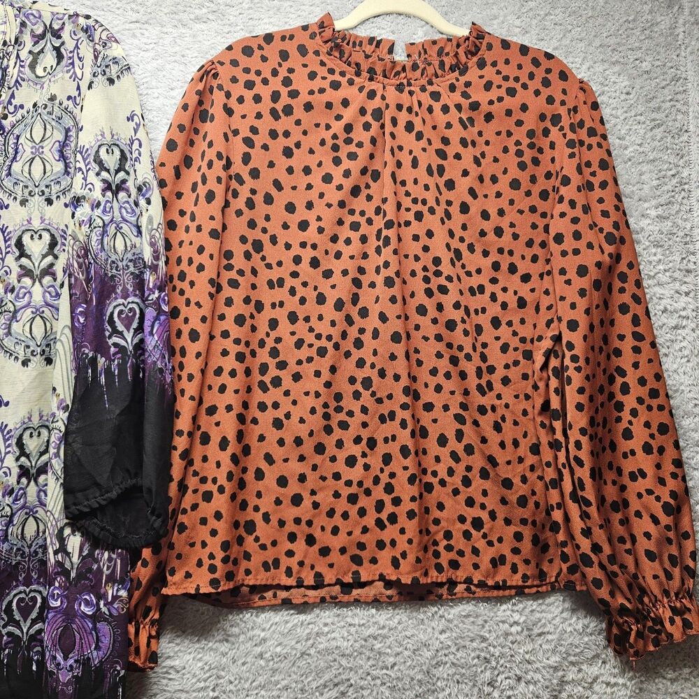 Womens Business Casual Shirt Bundle Size Large Blouse Workwear - Picture 5 of 16